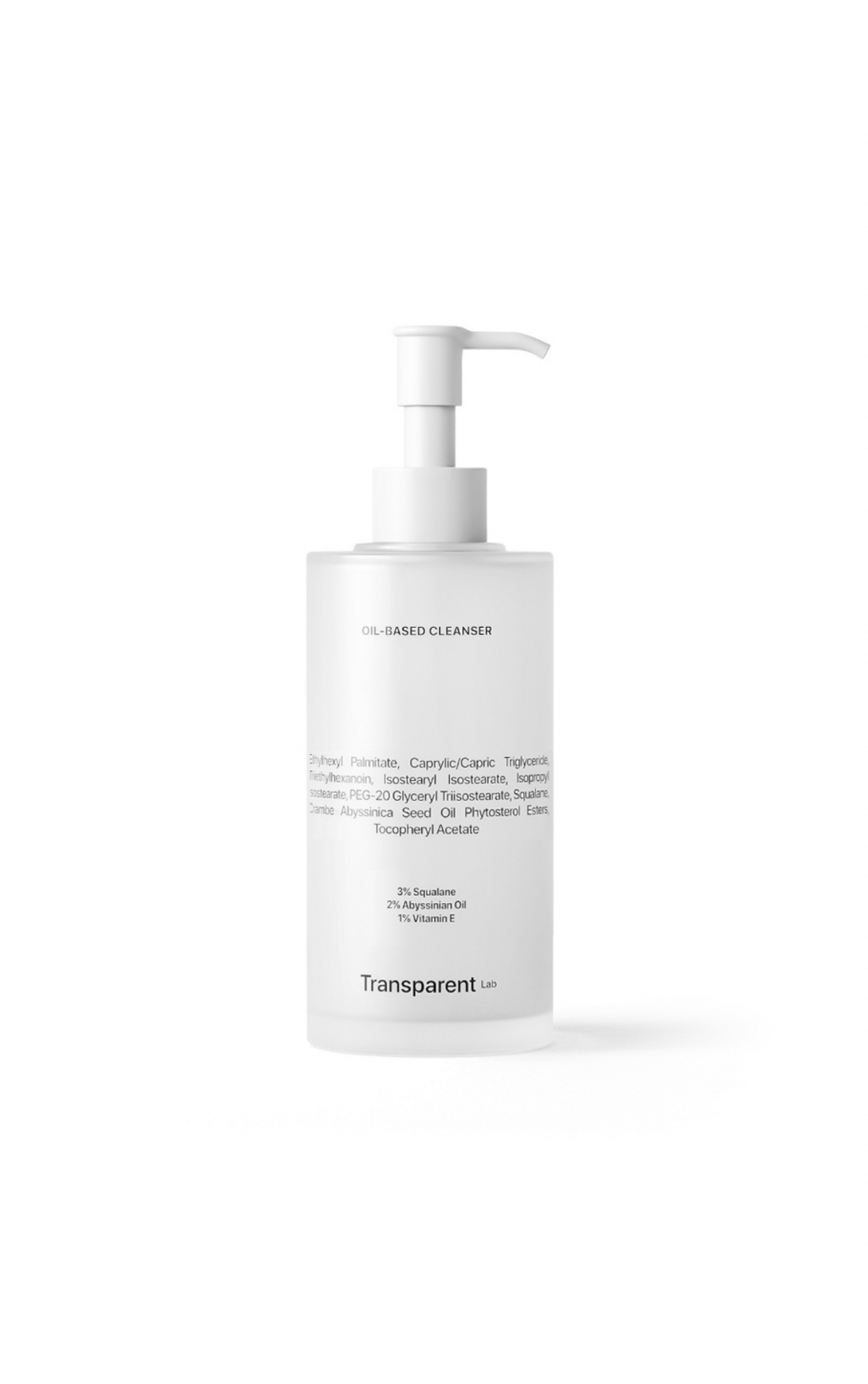 Гидрофильное масло для снятия макияжа с витамином Е Transparent Lab  / Oil-based cleanser, 200 мл